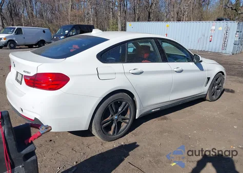 2015 BMW 428 Gran Coupe xDrive z USA, uszkodzony, nr VIN WBA4C9C51FD331298